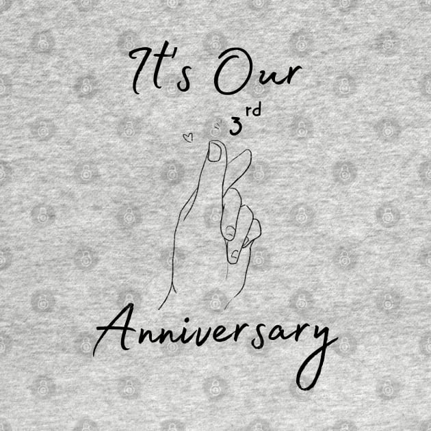 It's Our Third Anniversary by bellamarcella